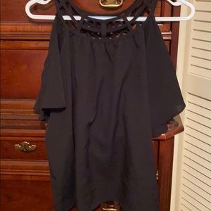 Cold shoulder shirt